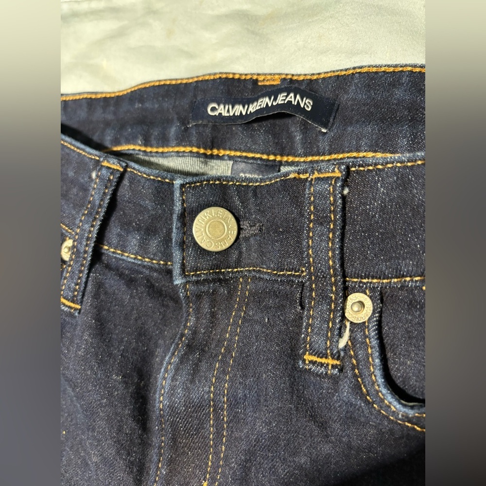 Calvin Klein dark wash jeans - Picture 2 of 6